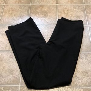 Size 4 Talbots black straight leg pants